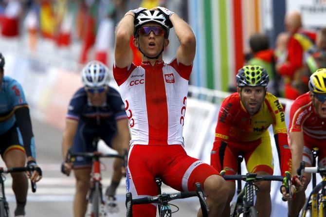 Michał Kwiatkowski can hardly believe he's just become world champion