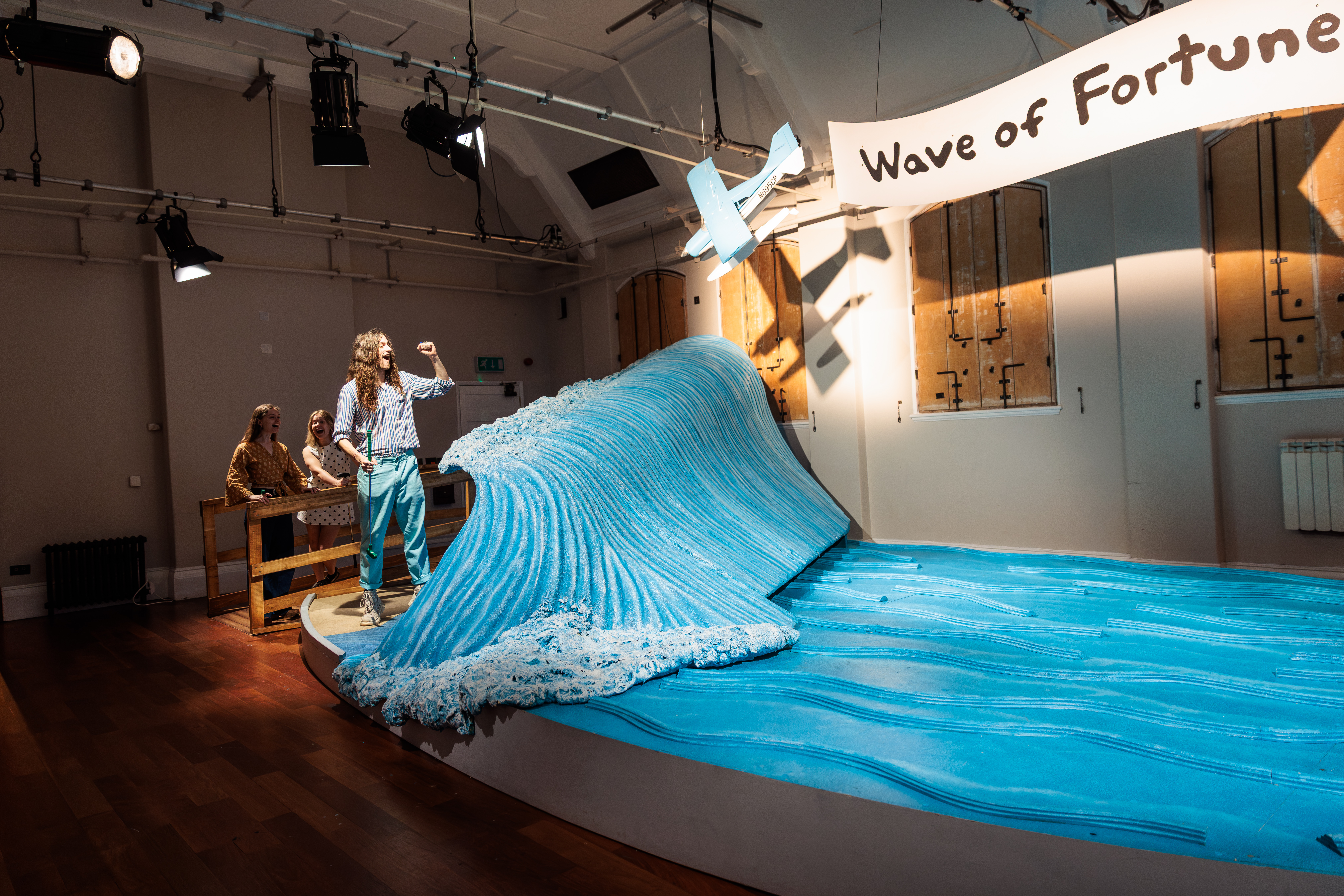 mini golf designed by artists in Battersea