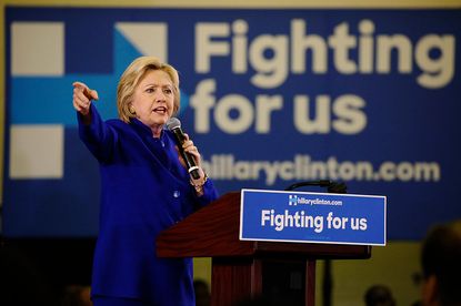 Hillary Clinton is taking on Donald Trump's foreign policy