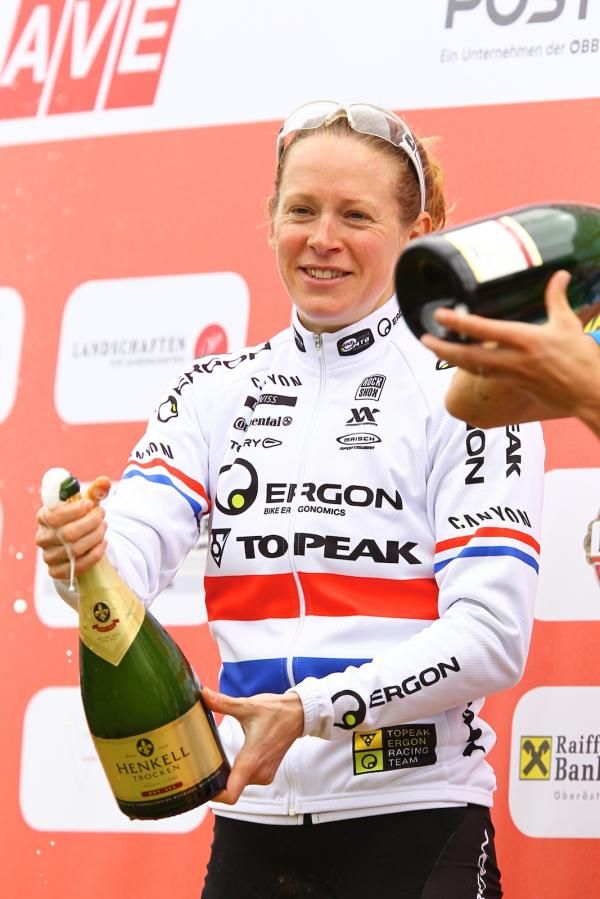 The silver medallist Sally Bigham