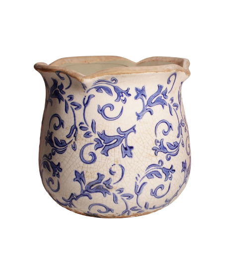 Vintage-Style Plant Pot