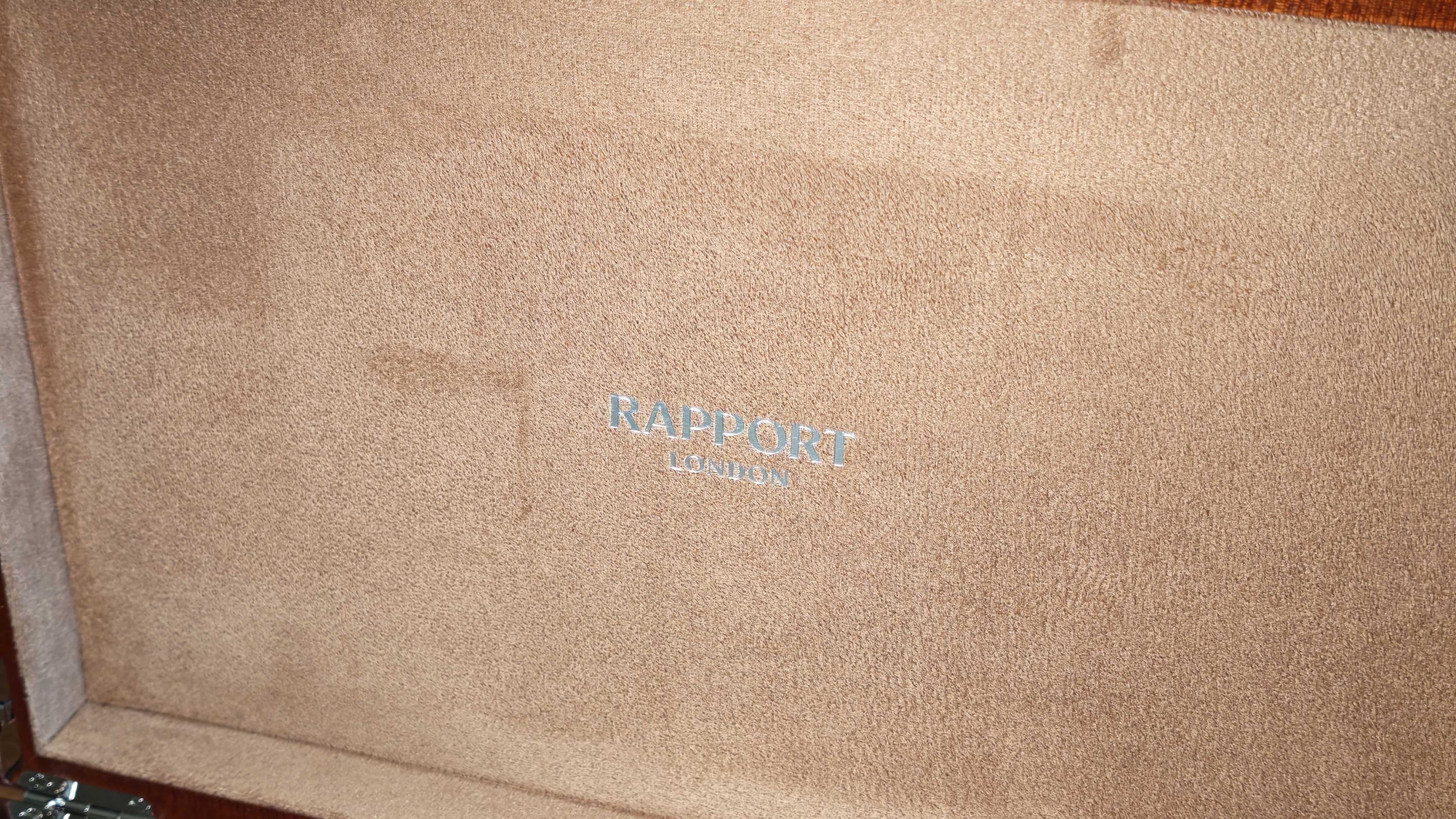 Rapport London Heritage 10-watch box – Macassar