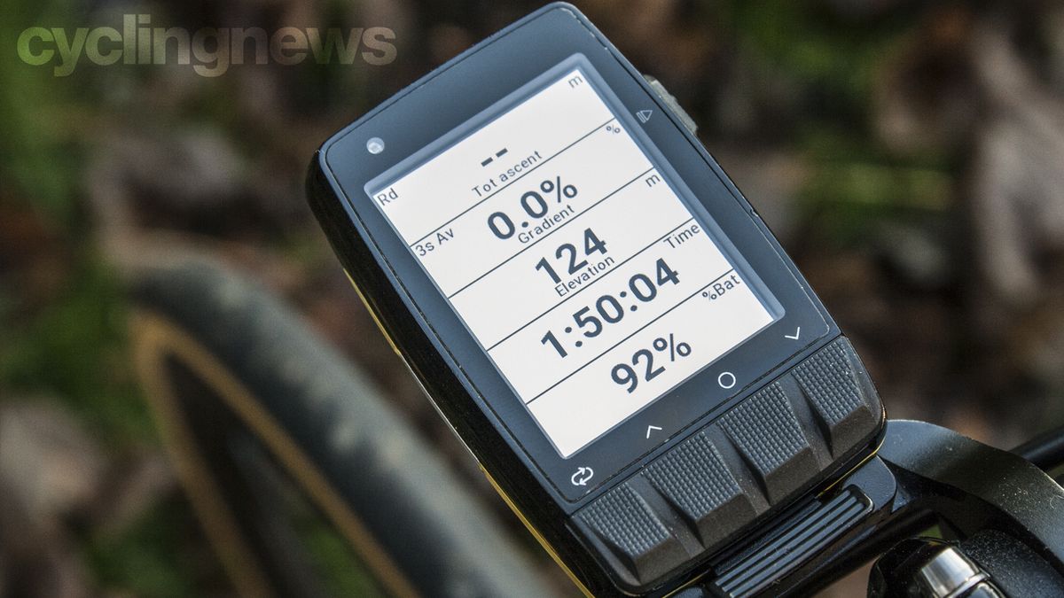 Tadej Pogačar's Stage Dash M50 cycling computer