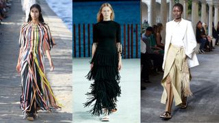 fashion trends frining: Chloe/Proenza Schouler/Alberta Ferretti