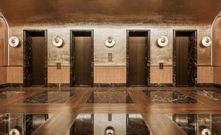 Lifts and circulation at Private Club