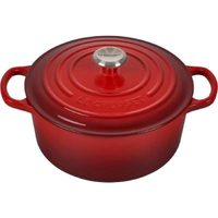 Le Creuset Signature Enamelled Cast Iron Round Casserole Dish: was £275, now £191.25 at Amazon