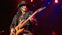Guitarist Robert Sarzo of Queensryche performing at The Fillmore on April 21, 2013 in San Francisco, California