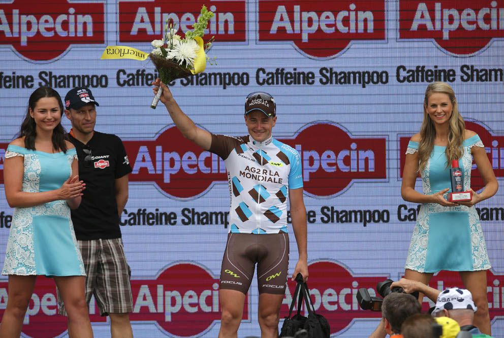 Alexis Gougeard (AG2R-La Mondiale) was most combative