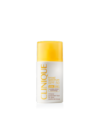 Spf 50 Mineral Sunscreen Fluid for Face