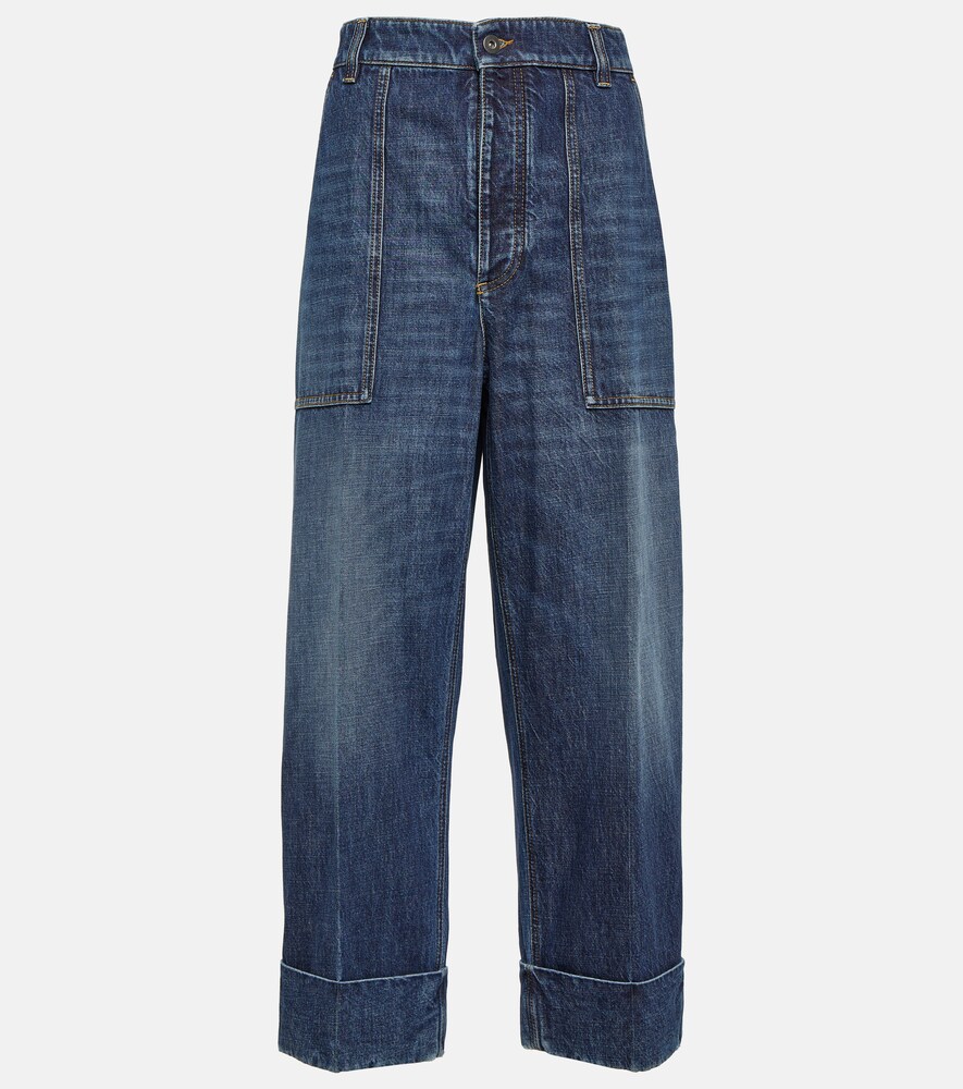 High-Rise Wide-Leg Jeans