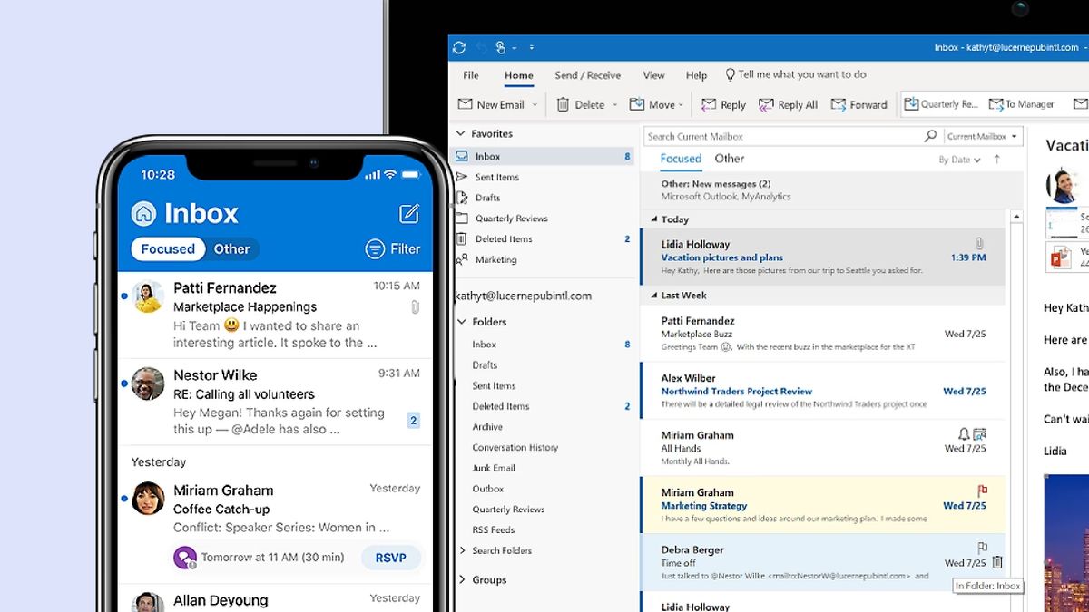 How to recall an email in Outlook