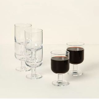 Stackable Wine Glasses - Set of 6