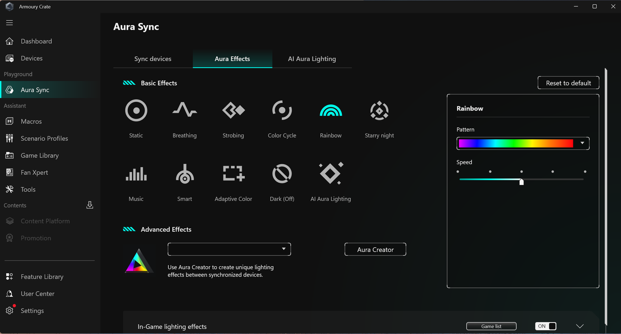 Asus B850-Creator Wifi Neo - Armoury Crate