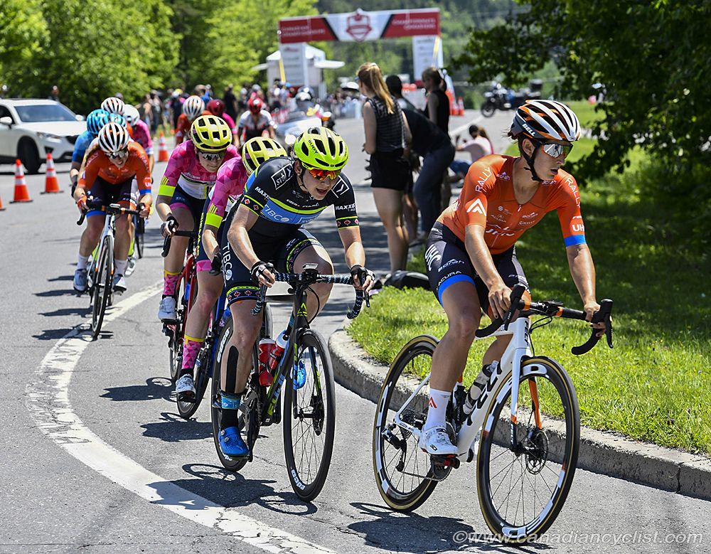 Sara Bergen (Rally UHC) leading Alison Jackson (Tibco- Silicon Valley Bank)