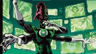 DC Comics artwork of Green Lantern Salaak