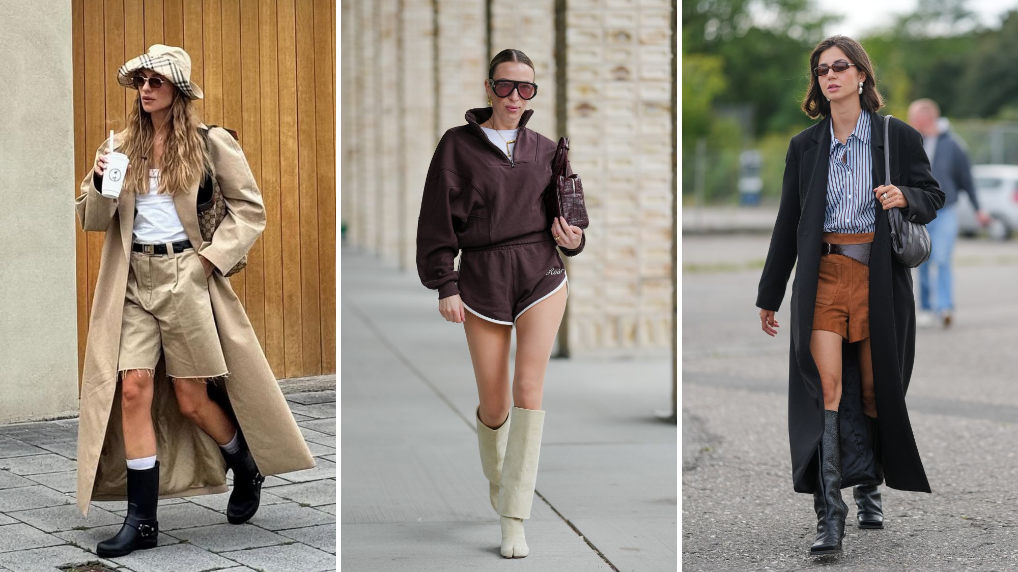 Shorts and boots