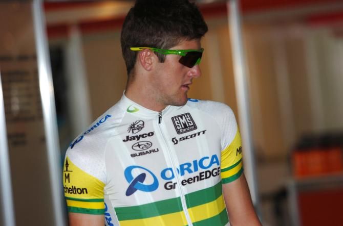 Luke Durbridge (Orica GreenEdge) in his new Australian champion jersey