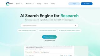 consensus research ai tool for students