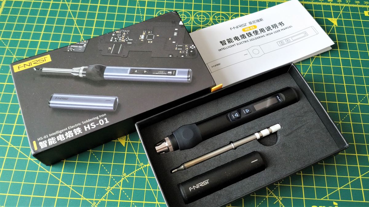 UY CHAN Original TS100 Digital Portable Soldering Iron (With BC2 Tip)