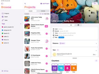 YarnBuddy iPad app