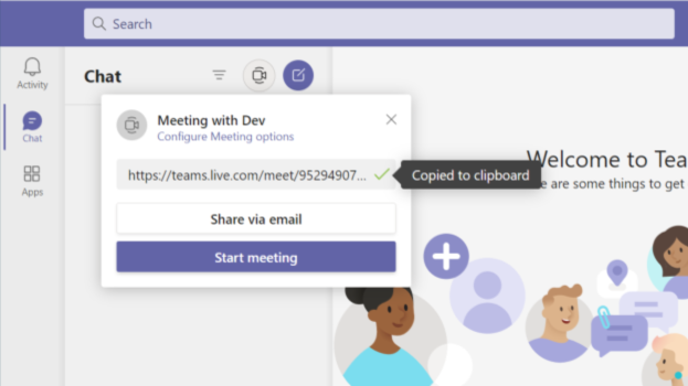 How to send a Microsoft Teams meeting invitation