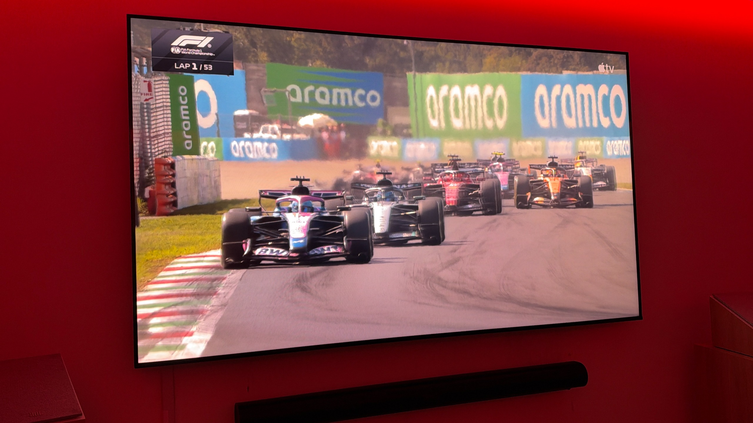 Apple TV Formula 1 Dolby Atmos