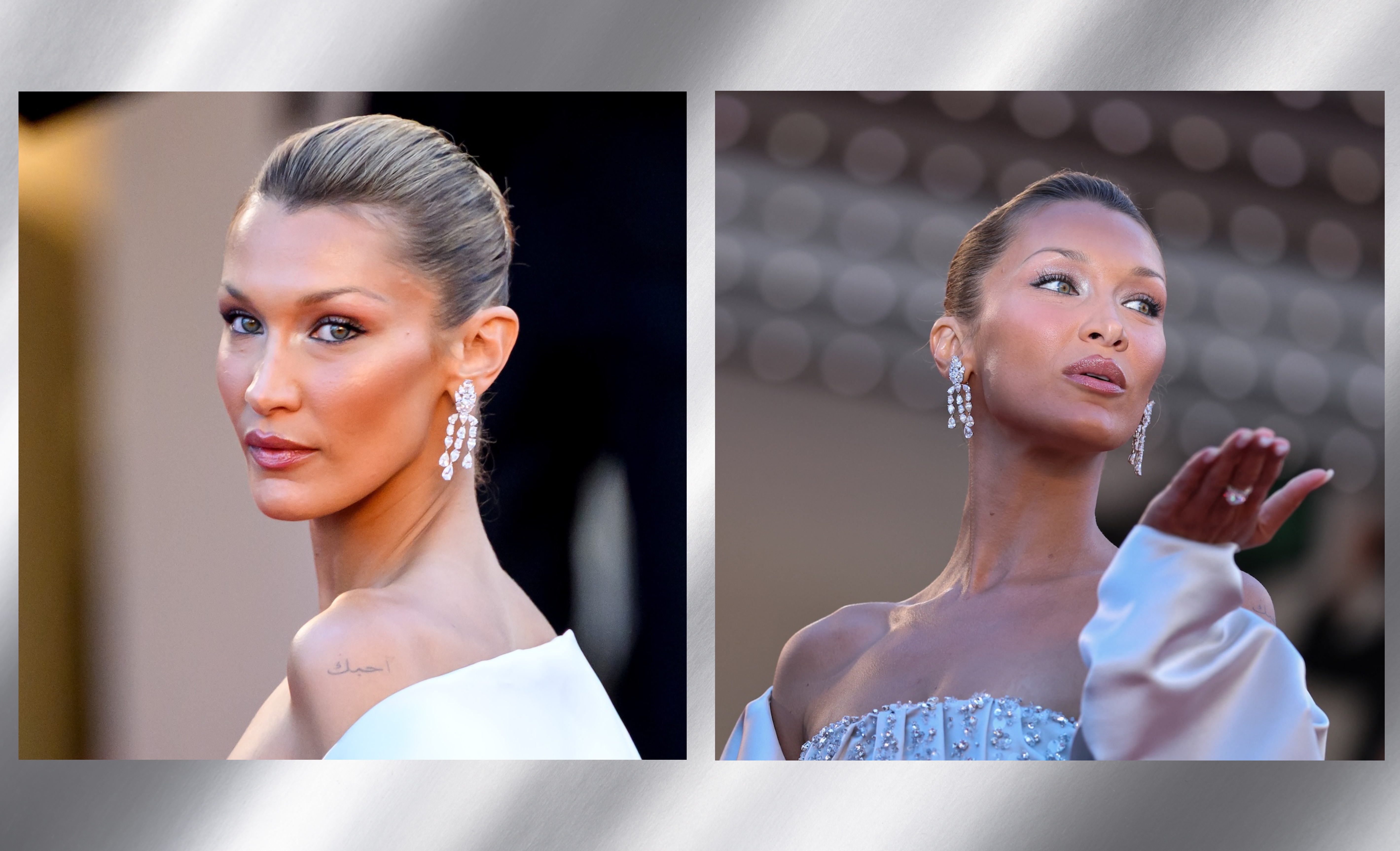 Bella Hadid on the Cannes red carpet