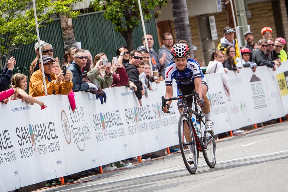 Leah Thomas (Twenty16-RideBiker) won the final stage
