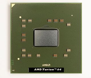 The single-core Turion 64 processor, which was introduced in Q1 of 2004.