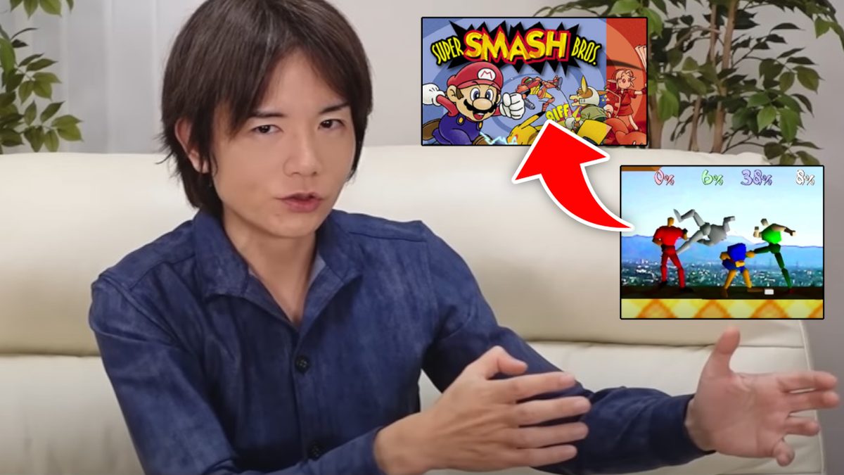 Masahiro Sakurai Veröffentlicht Erstmals Videomaterial Zum Ersten Smash Bros Prototypen Techradar