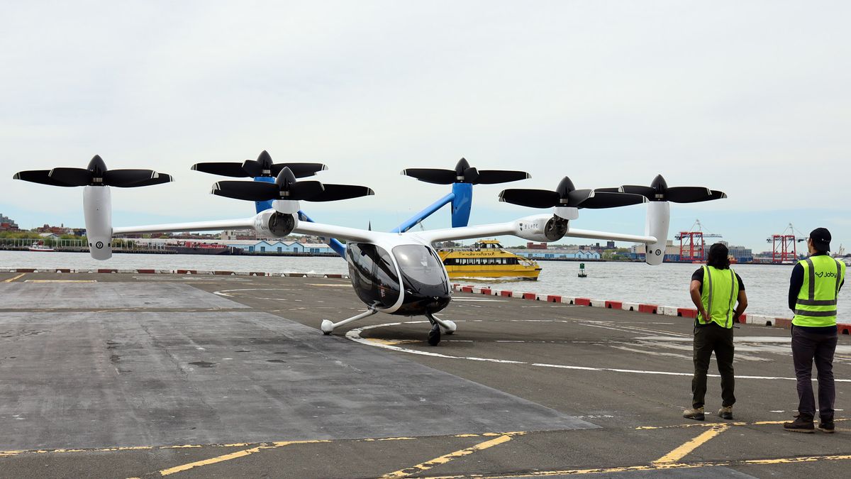 Joby EV Air Taxi test flight