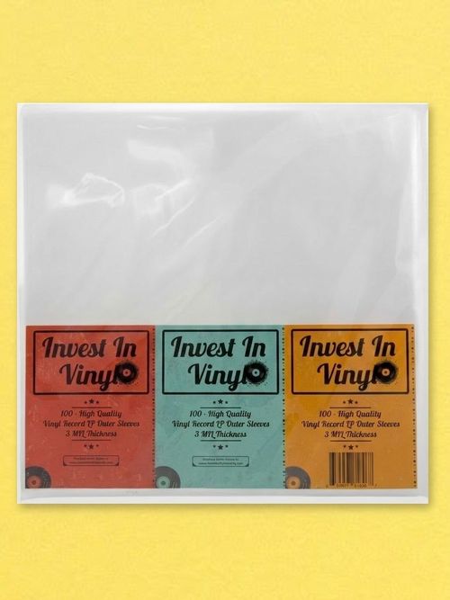 Invest in Vinyl 100 LP Outer Sleeves