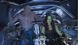 Guardians of the Galaxy Vol 2 Drax and Gamora Aboard The Milano