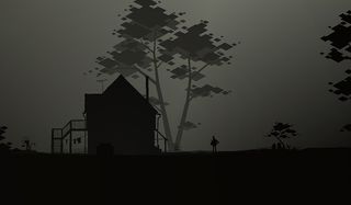 Spooky farmhouse in Kentucky Route Zero