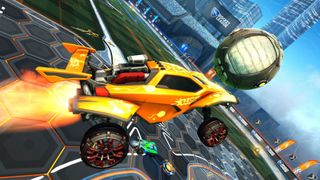 Bedste PS4-familiespil: Rocket League