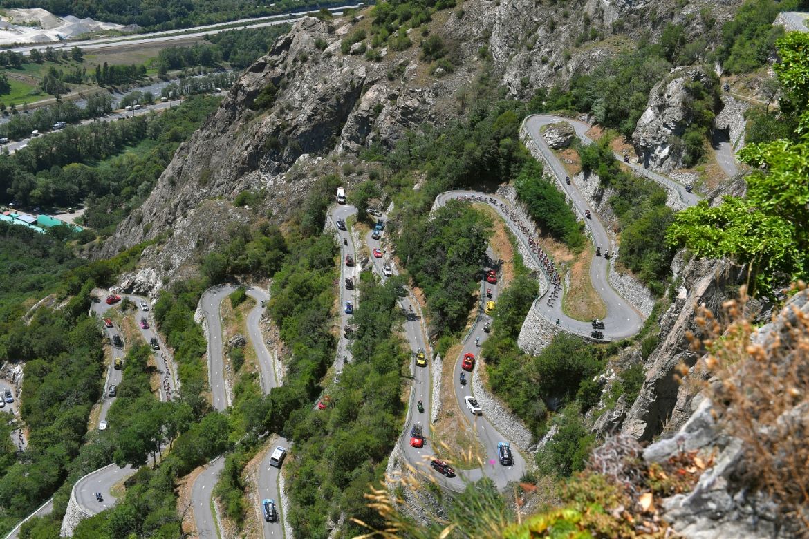 The lacets de Montvernier