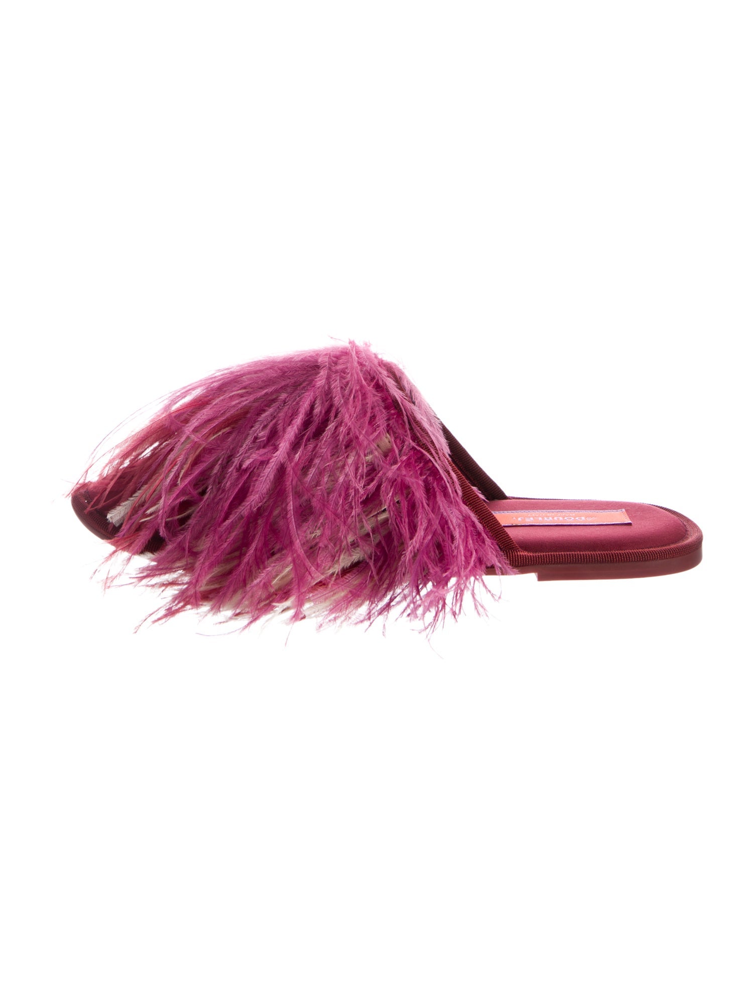Ostrich Feather Mules