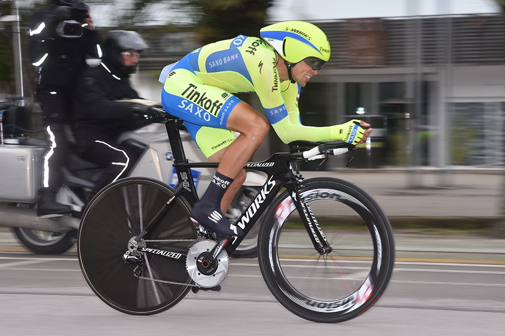 Aleberto Contador put in a good effort to round off the week
