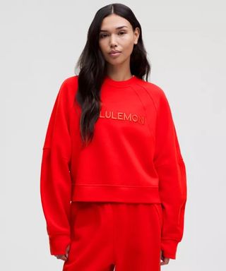 lululemon, Scuba Oversized Pullover Wordmark