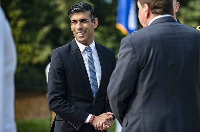 United Kingdom Prime Minister Rishi Sunak visits Arlington National Cemetery, Arlington, Va., June 7, 2023. (U.S. Army photo by Elizabeth Fraser / Arlington National Cemetery / released)