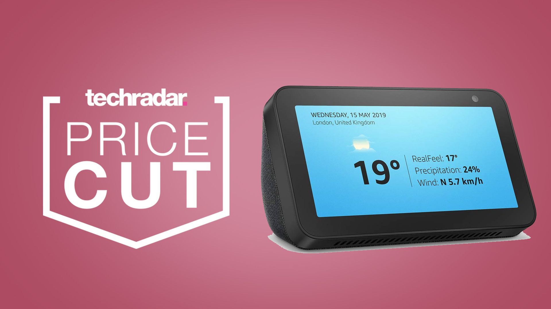 Save £20 on Amazon Echo Show 5 in Amazon's lovedup Valentines sale