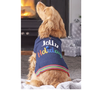 Jolly Holidays Knit Dog Jumper: