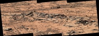 'Pink Cliffs' Resist Erosion on Mars