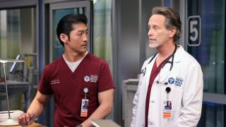 Chicago Med Ethan and Archer Season 7