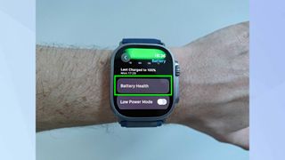 Apple watch battery health