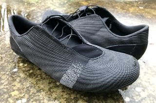 Image shows: Rapha Pro Team Lace Up Cycling Shoes close up