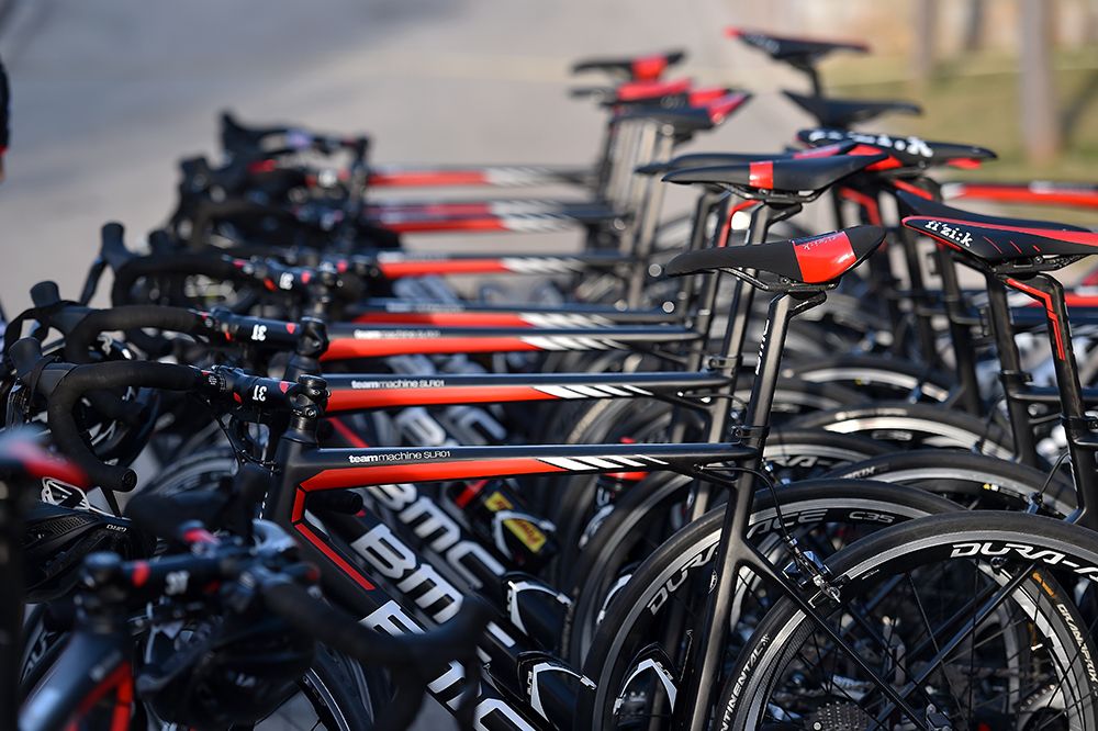 The BMC Racing Team machines