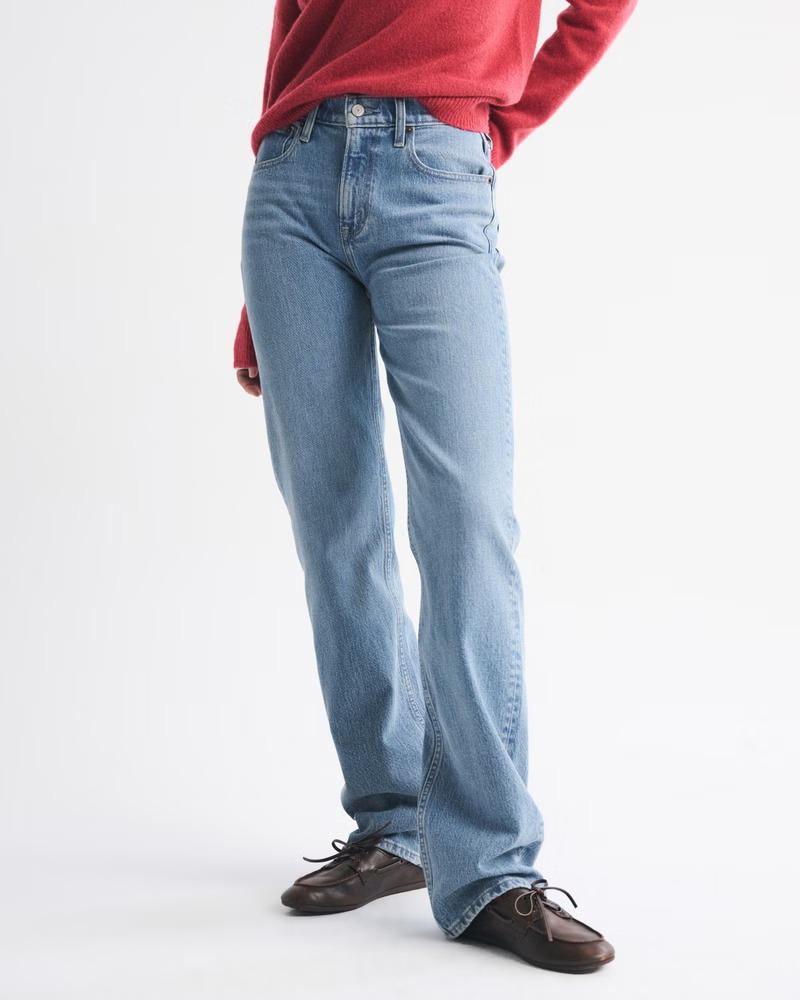 Abercrombie &amp;amp; Fitch , High Rise 90s Relaxed Jean
