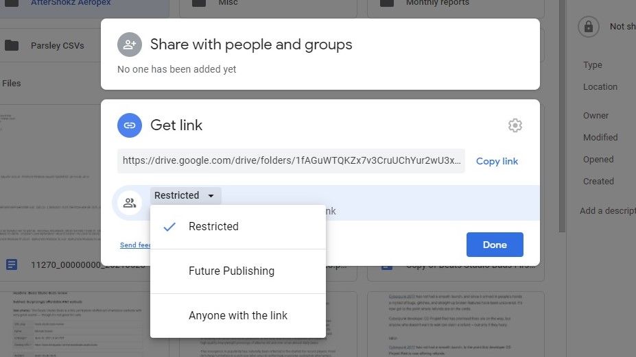 How to share a Google Drive folder Tom's Guide