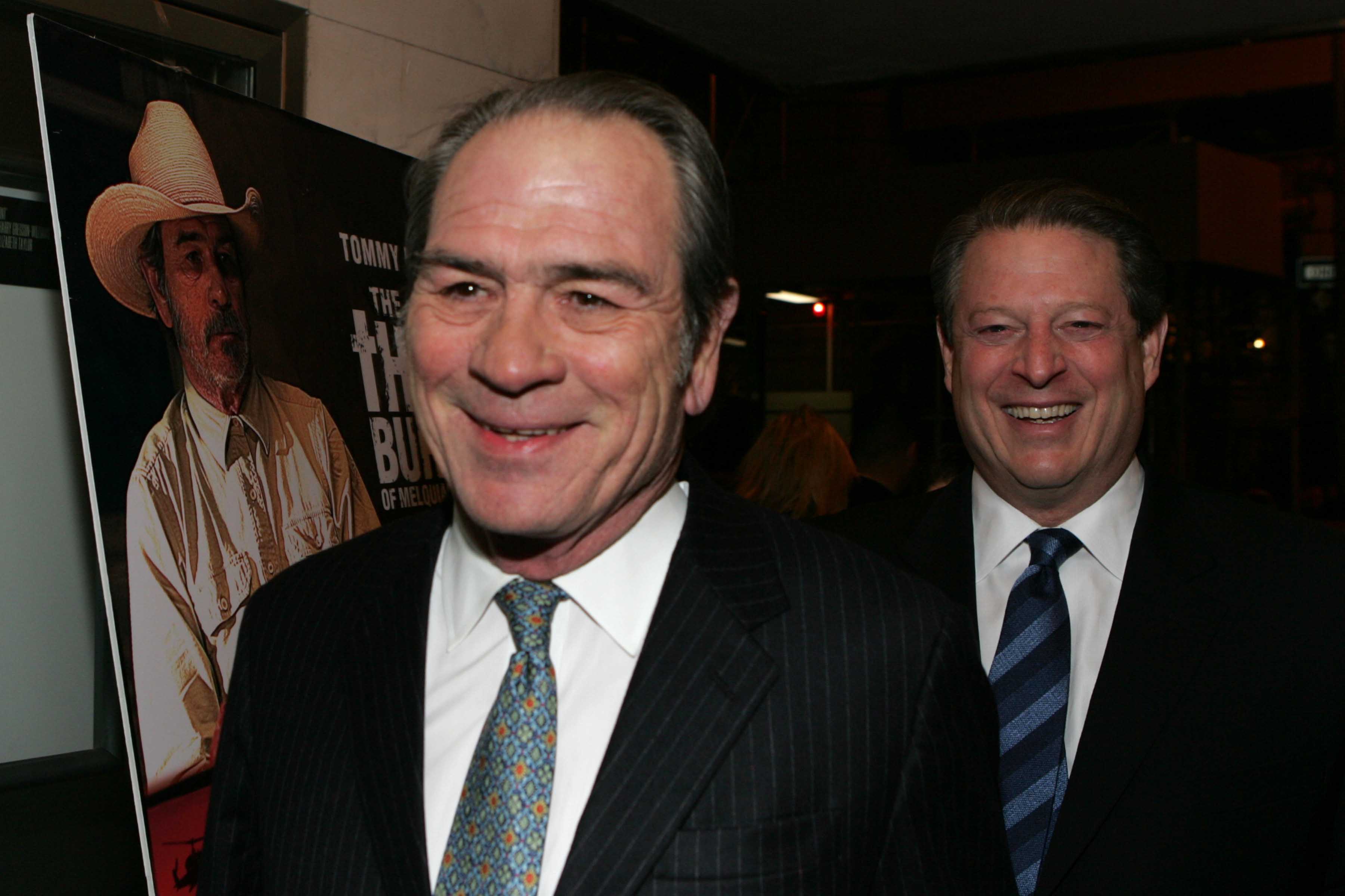 bffs - Al Gore and Tommy Lee Jones 